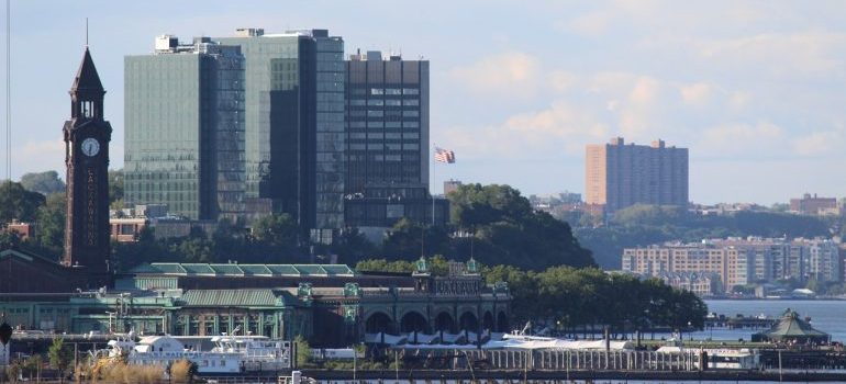 Panoramic view of Hoboken