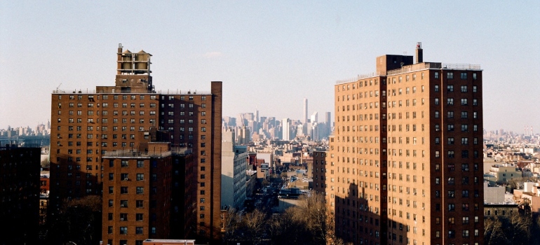 high rise buildings