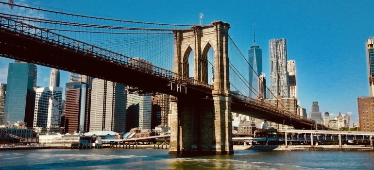 A photo of Brooklyn bridge